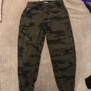 Camo joggers